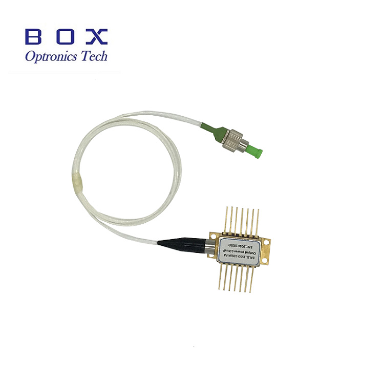 1590nm DFB Butterfly Laser Diode 14-Pin SM Fiber hoặc PM Fiber